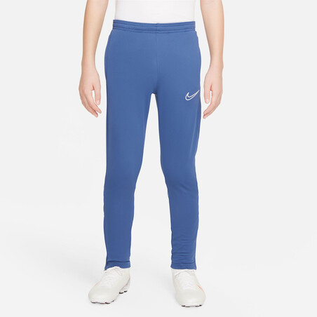 Pantalon survêtement junior Nike Academy bleu blanc