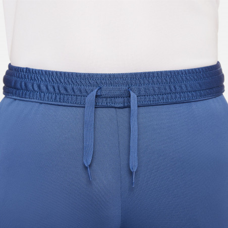 Pantalon survêtement junior Nike Academy bleu blanc