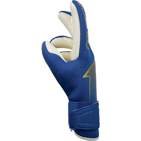 Gants gardien Reusch Arrow Gold X bleu or