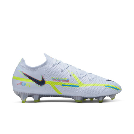 Nike Phantom GT2 Elite FG blanc bleu