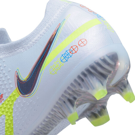 Nike Phantom GT2 Elite FG blanc bleu