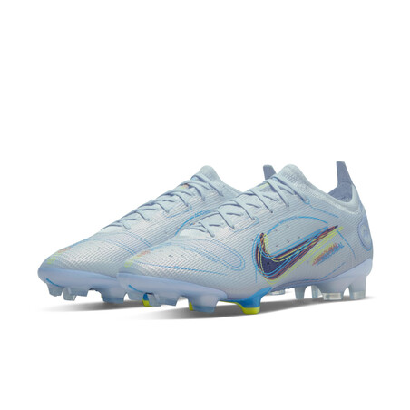 Nike Mercurial Vapor 14 Elite FG blanc bleu