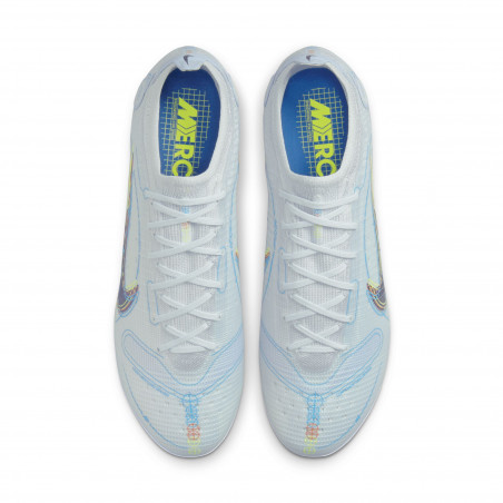 Nike Mercurial Vapor 14 Elite FG blanc bleu