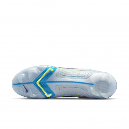 Nike Mercurial Superfly 8 Elite FG blanc bleu