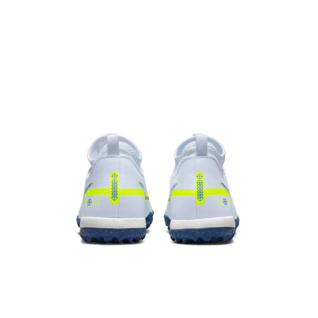 Nike Phantom GT2 junior Academy montante Turf blanc bleu