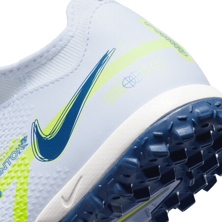 Nike Phantom GT2 junior Academy montante Turf blanc bleu
