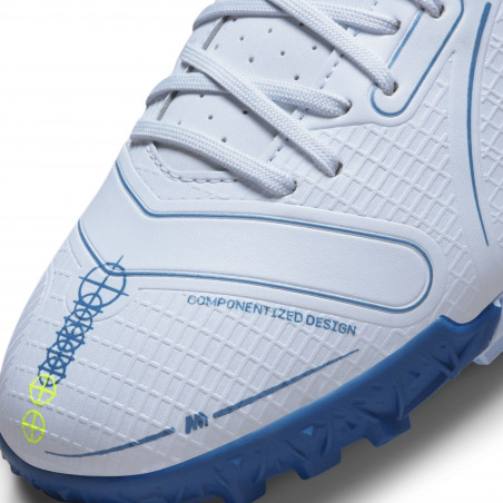Nike Mercurial Vapor 14 Academy Turf blanc bleu