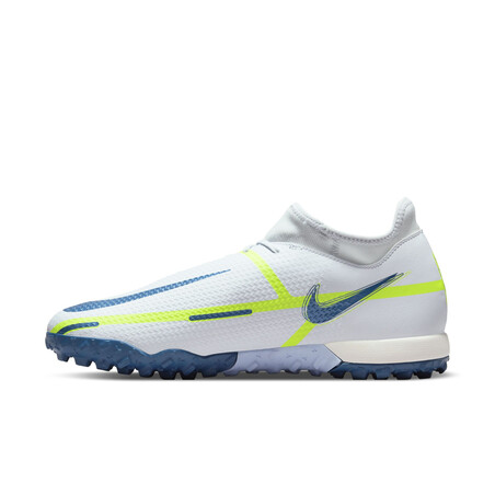 Nike Phantom GT2 montante Academy Turf blanc bleu
