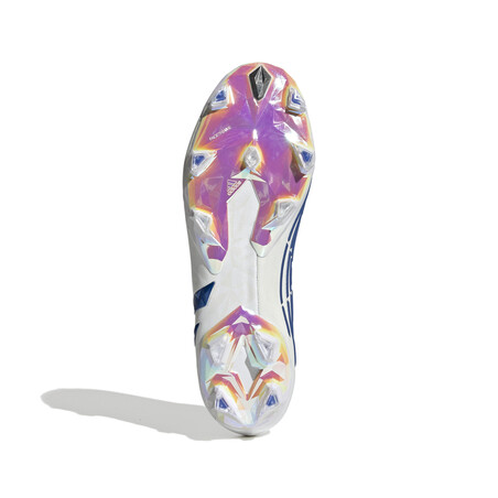 adidas Predator Edge+ montante FG blanc bleu