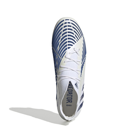 adidas Predator Edge.1 montante FG blanc bleu