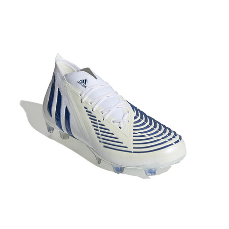 adidas Predator Edge.1 montante FG blanc bleu