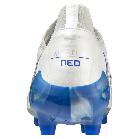 Mizuno Morelia Neo III Japan Elite FG blanc bleu