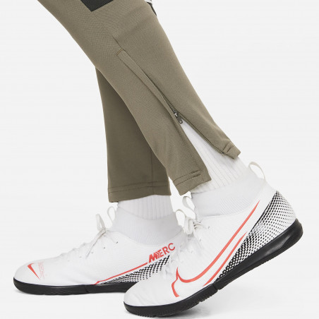 Pantalon survêtement Nike Academy vert blanc
