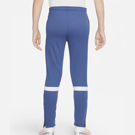 Pantalon survêtement Nike Academy bleu blanc