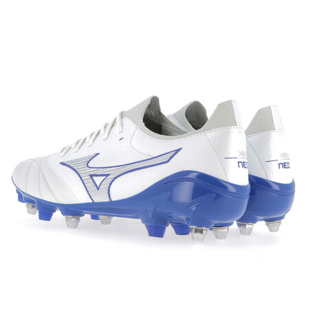 Mizuno Morelia Neo III Japan Elite SG blanc bleu