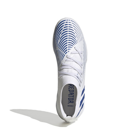 adidas Predator Edge.3 montante Turf blanc bleu