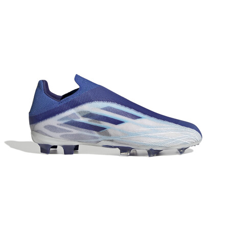 adidas X Speedflow+ junior FG blanc bleu