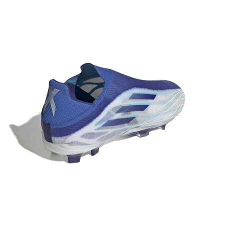 adidas X Speedflow+ junior FG blanc bleu