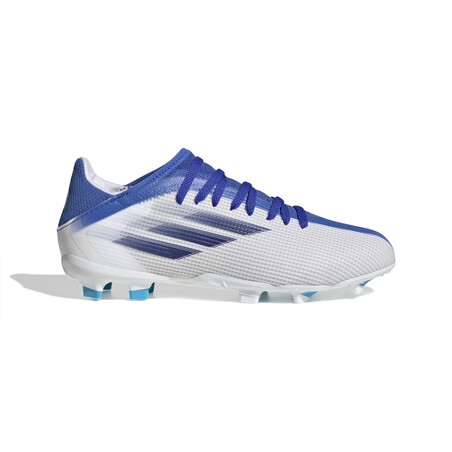 adidas X Speedflow.3 junior FG blanc bleu