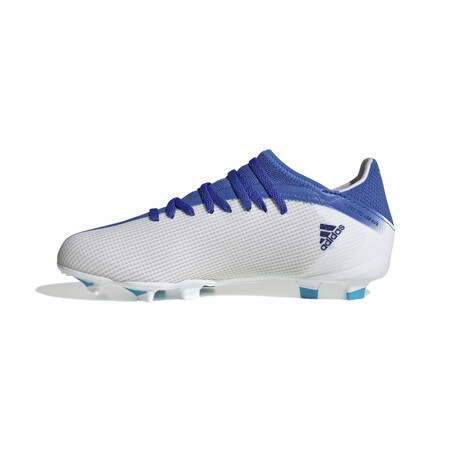 adidas X Speedflow.3 junior FG blanc bleu