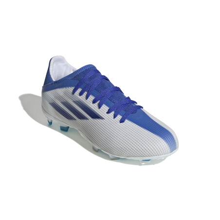 adidas X Speedflow.3 junior FG blanc bleu