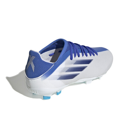 adidas X Speedflow.3 junior FG blanc bleu
