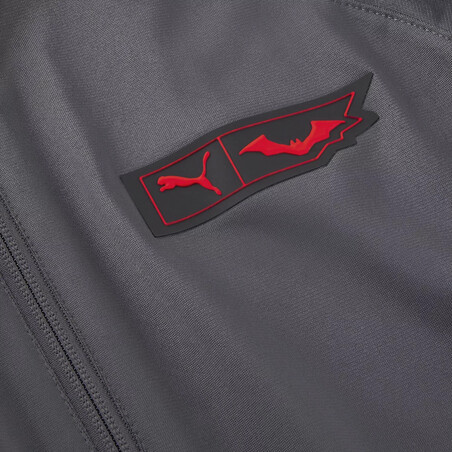 Veste survêtement junior Puma x Batman noir rouge