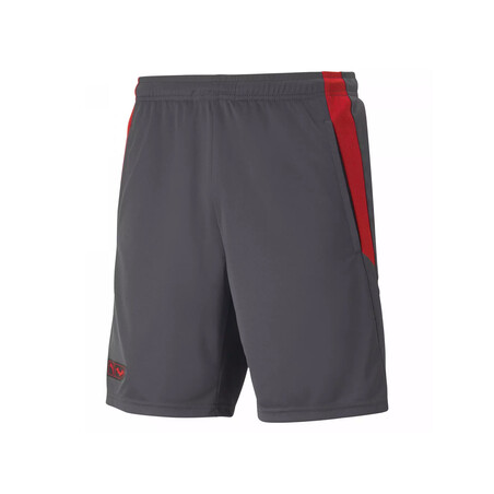 Short entraînement junior Puma x Batman noir rouge