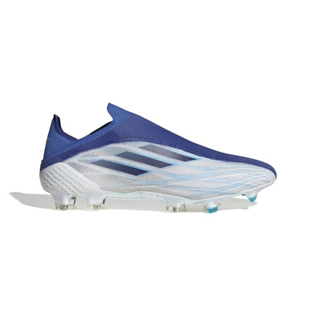 adidas X Speedflow+ FG blanc bleu
