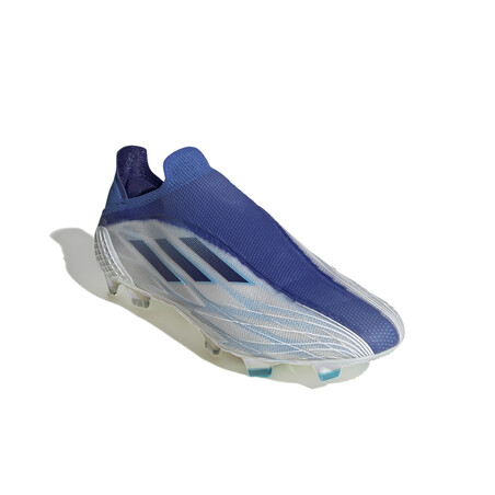 adidas X Speedflow+ FG blanc bleu