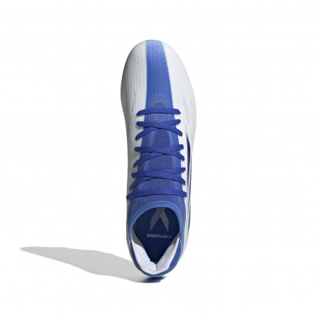 adidas X Speedflow.3 FG blanc bleu