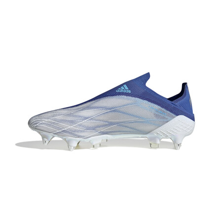 adidas X Speedflow+ SG blanc bleu