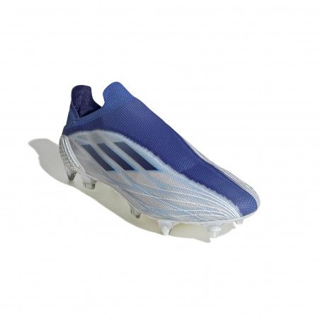 adidas X Speedflow+ SG blanc bleu