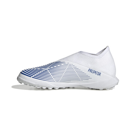 adidas Predator Edge.3 montante LaceLess junior Turf blanc bleu