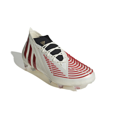 adidas Predator Edge.1 montante FG blanc rouge
