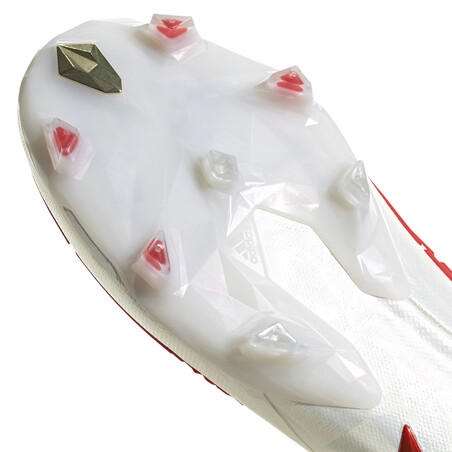 adidas Predator Edge.1 montante FG blanc rouge