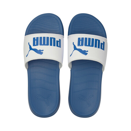 Sandales Puma Popcat blanc bleu