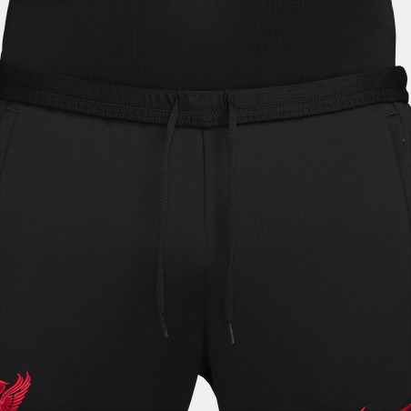 Pantalon survêtement Liverpool Strike noir rouge 2022/23