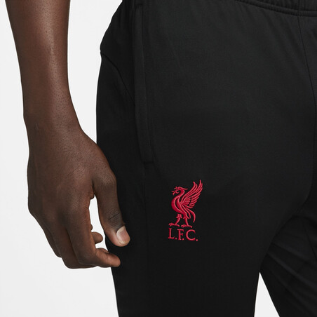 Pantalon survêtement Liverpool noir rouge 2022/23