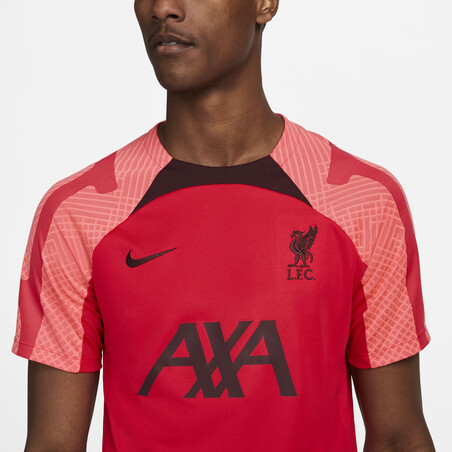 Maillot entraînement Liverpool Strike rouge 2022/23