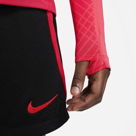 Sweat zippé junior Liverpool Strike rouge 2022/23