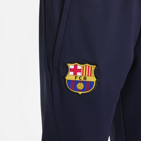 Pantalon survêtement junior FC Barcelone Strike bleu rouge 2022/23