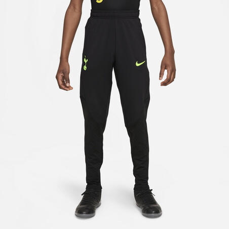 Pantalon survêtement junior Tottenham Strike noir jaune 2022/23