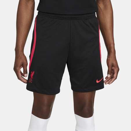 Short entraînement Liverpool Strike noir rouge 2022/23