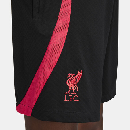 Short entraînement Liverpool Strike noir rouge 2022/23