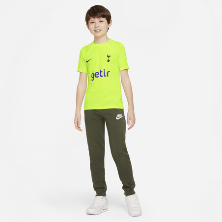 Maillot entraînement junior Tottenham Strike jaune 2022/23