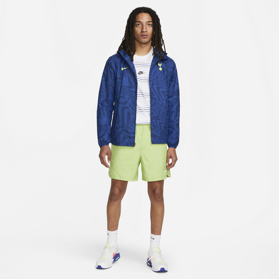 Veste imperméable Tottenham bleu jaune 2022/23