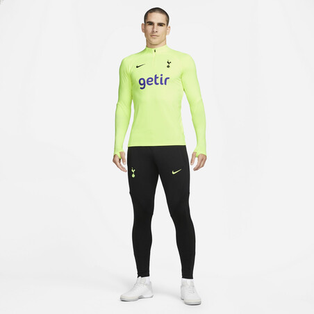 Sweat zippé Tottenham Strike jaune 2022/23
