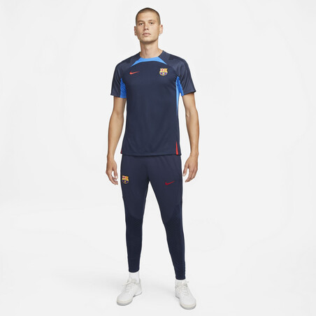 Pantalon survêtement FC Barcelone Strike bleu rouge 2022/23