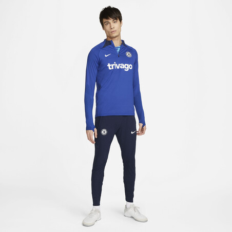 Sweat zippé Chelsea Strike bleu 2022/23